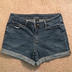 a.n.a denim shorts
